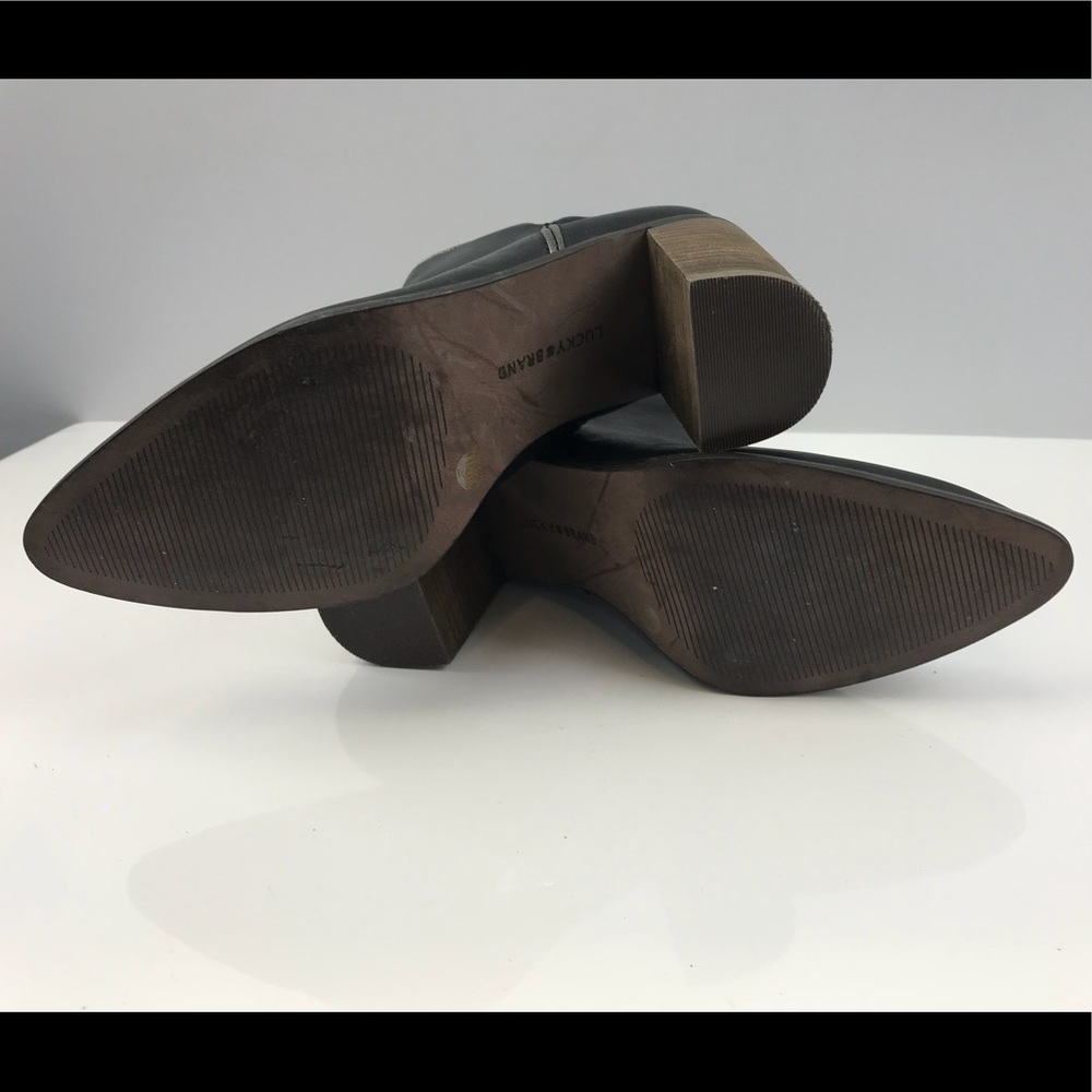 Lucky Brand Black Ankle Boots - Picture 8 of 8